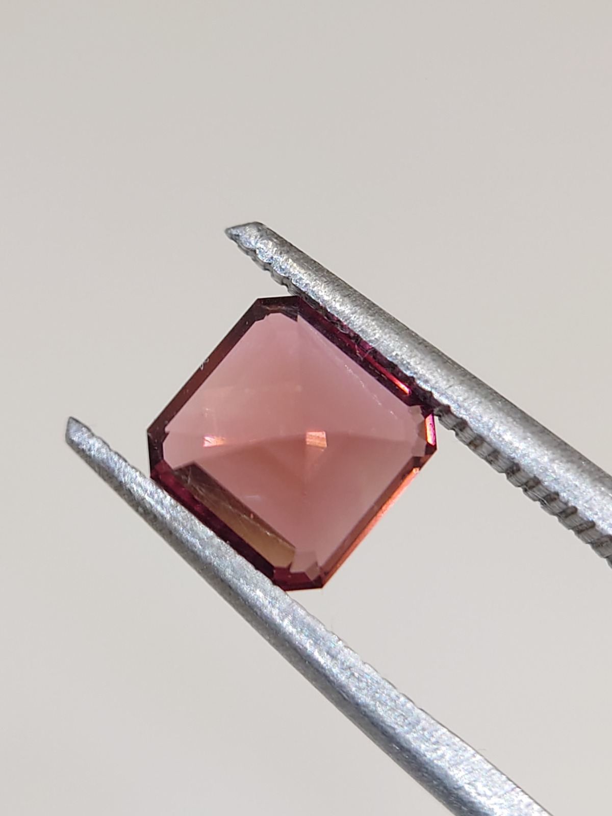 1.25ct Asscher Cut Tourmaline from Nigeria — view 2